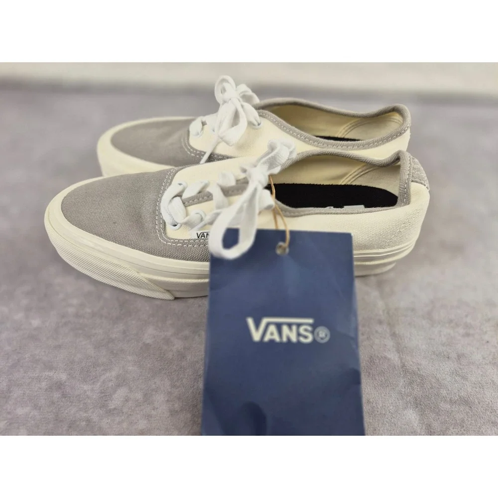 Vans Authentic Reissue 44 LX Drizzle Grey Cream VN000CQAKAQ1 Kids 4.5 Sneakers